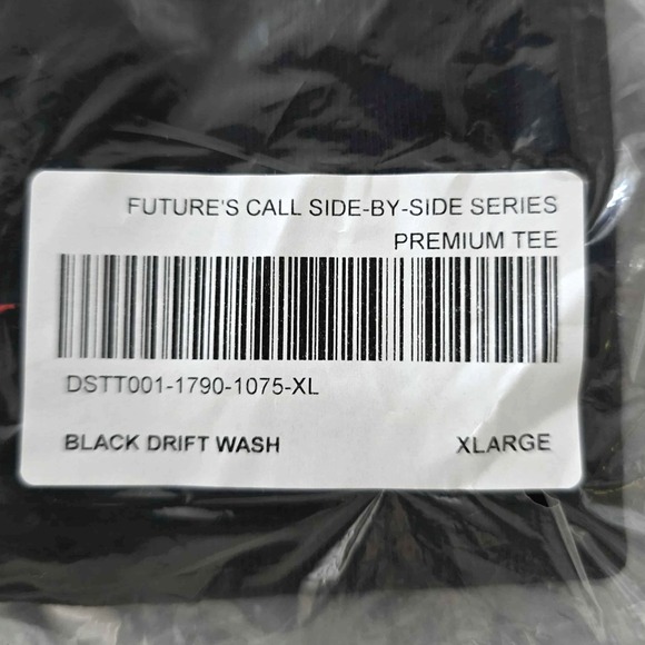 Darc Sport Futures‎ Call Side By Side Series Premium Tee Black Drift Wash XL - Picture 6 of 6